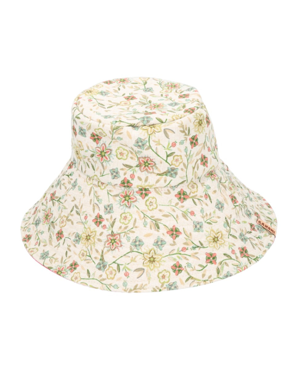 Reversible mini flower Mavari hat