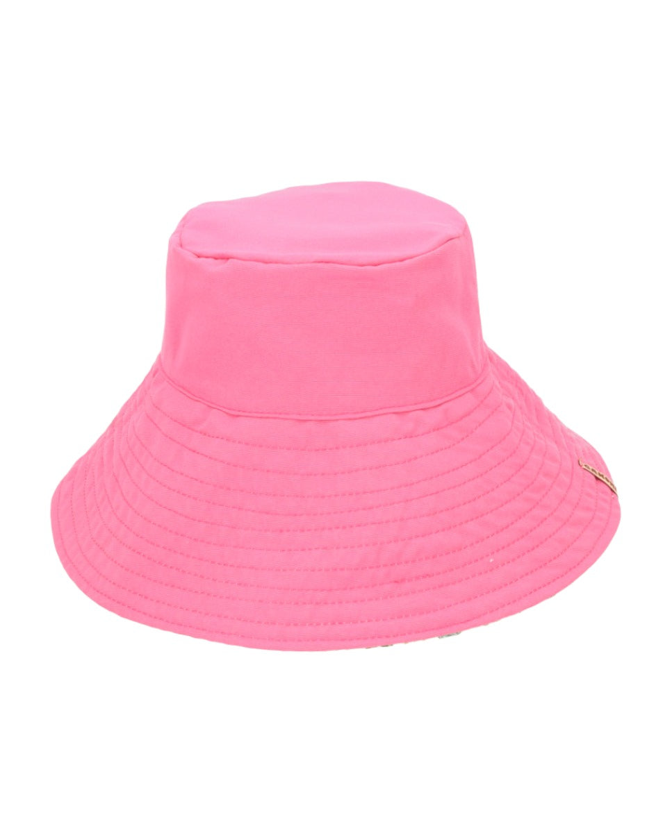 Sombrero Bucket Mavari reversible mini flor