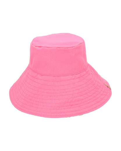 Sombrero Bucket Mavari reversible mini flor